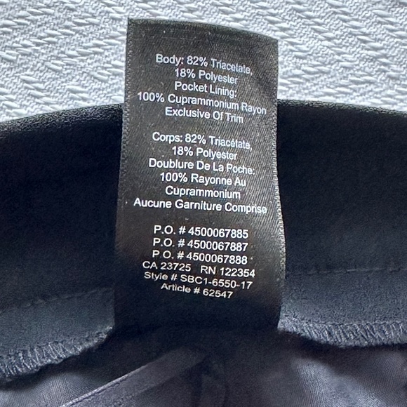 Babaton Conan Tuxedo Pant, 00, Black (RARE) - Picture 6 of 6